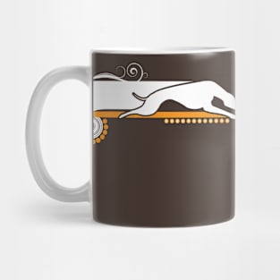 Grey Stripe Mug